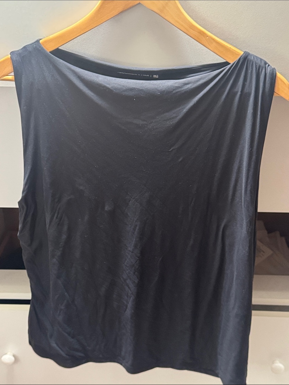 BLACK ABERCROMBIE TANK